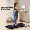 Under Desk Treadmill , Walking Treadmill 2 in 1 for Walking , Quiet and Powerful, Installation-Free