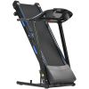 Treadmills for Home, Electric Treadmill with Automatic Incline, Foldable 3.5HP Workout Running Machine Walking, Double Running Board Shock Absorption