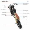 Electric Bike 20" x 4.0 Electric Bike for Adults with 750W Brushless Motor, 48V 34Ah Removable Dual Battery, Extra Long Cruising Range,7-Speed Transmi