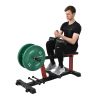 Adjustable Seated Calf Raise Machine,Calf Raise Machine with Band Pegs,Leg Trainer Home Gym