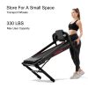 Folding Treadmills for Home - 3.5HP Portable Foldable with Incline, Electric Treadmill for Running Walking Jogging Exercise with 12 Preset Programs, I