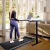 Under Desk Treadmill for Home Portable Walking Pad Treadmill Foldable with 265LBS Capacity Walking Jogging Running Machine for Office Small Space with